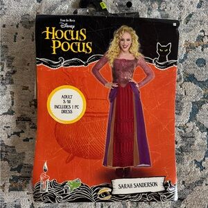 Disney Sarah Sanderson Hocus Pocus Red and Purple Costume